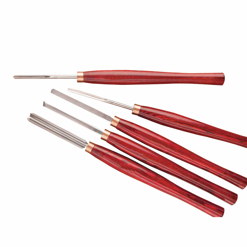 Beginner's Turning Set - High Speed Steel - 5 Piece